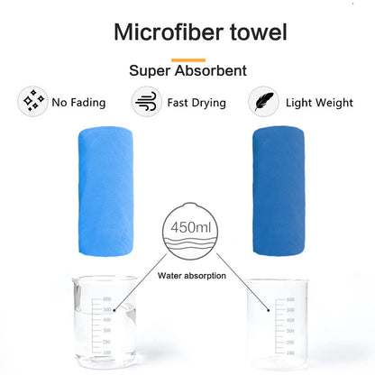 Quick-Drying Micro Fiber Sports Towel - 40"x80" - Swimming, Gym, Fitness, Camping, Running, Beach, Etc.