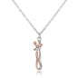 Hugging Necklace Jewelry - Choker Hug Pendant & Chain - Unisex - Couples