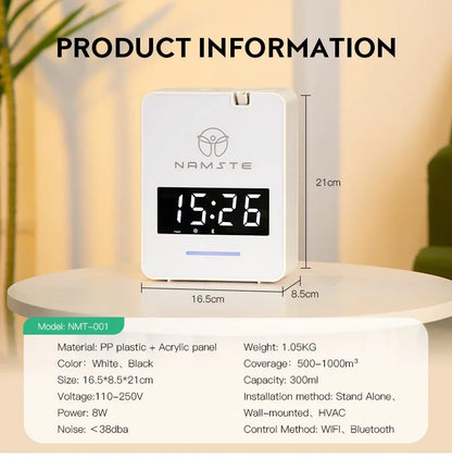 Namste Aroma Diffuser Machine - 1000m³ Large Room, Home Air Fresheners - Smart Electric Aromatic Oasis Fragrance Diffuser