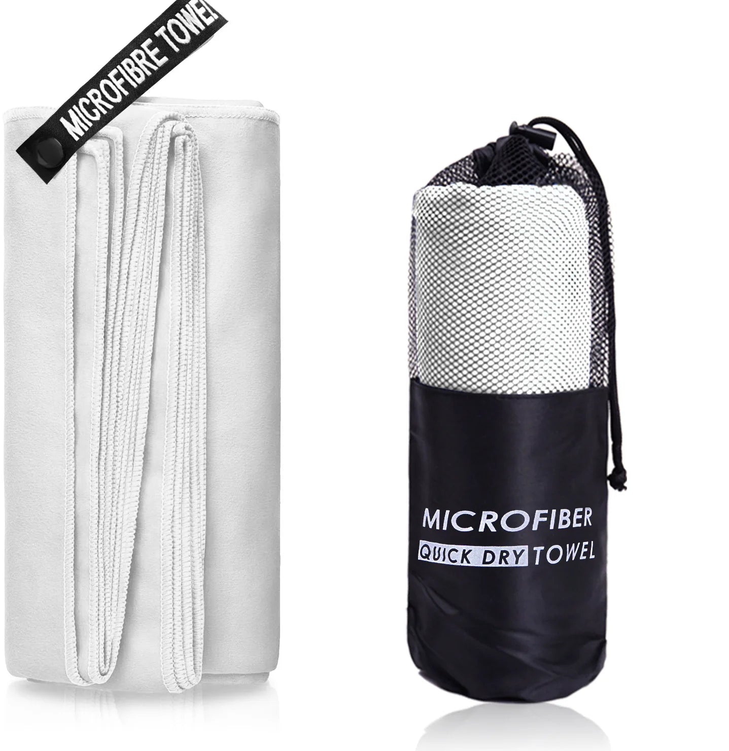 Quick-Drying Micro Fiber Sports Towel - 40"x80" - Swimming, Gym, Fitness, Camping, Running, Beach, Etc.