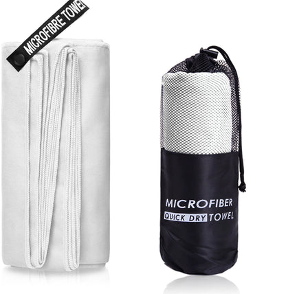 Quick-Drying Micro Fiber Sports Towel - 40"x80" - Swimming, Gym, Fitness, Camping, Running, Beach, Etc.