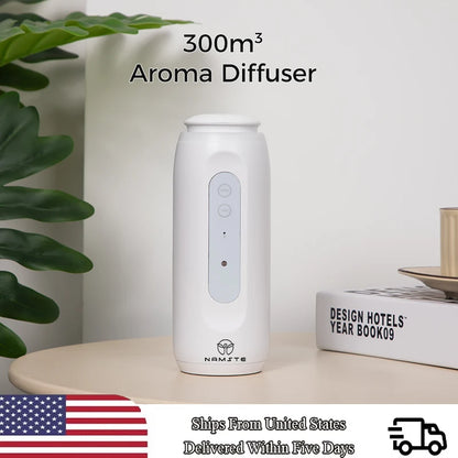 300m³ Wall Mounted Bluetooth Control - Fragrance Diffuser - Home Scent Air Freshener - Air Purifier - Oil Diffuser