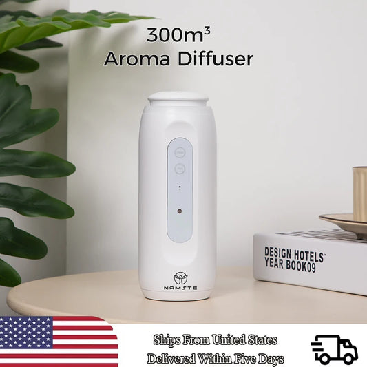 300m³ Wall Mounted Bluetooth Control - Fragrance Diffuser - Home Scent Air Freshener - Air Purifier - Oil Diffuser