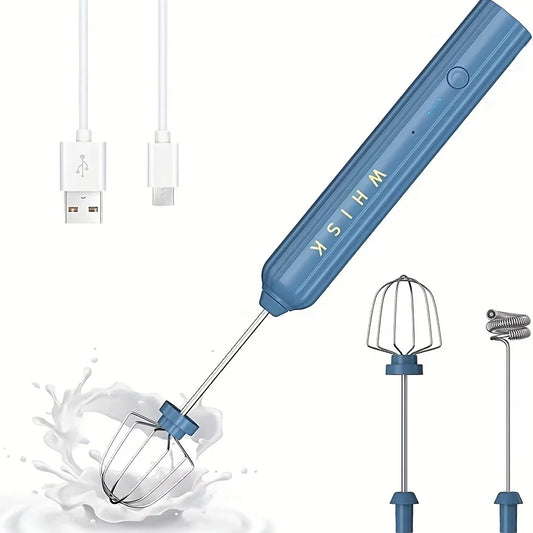 2000W Handheld  Milk Frothier - Create Delicious Frappes, Lattes, And Matcha With Ease!