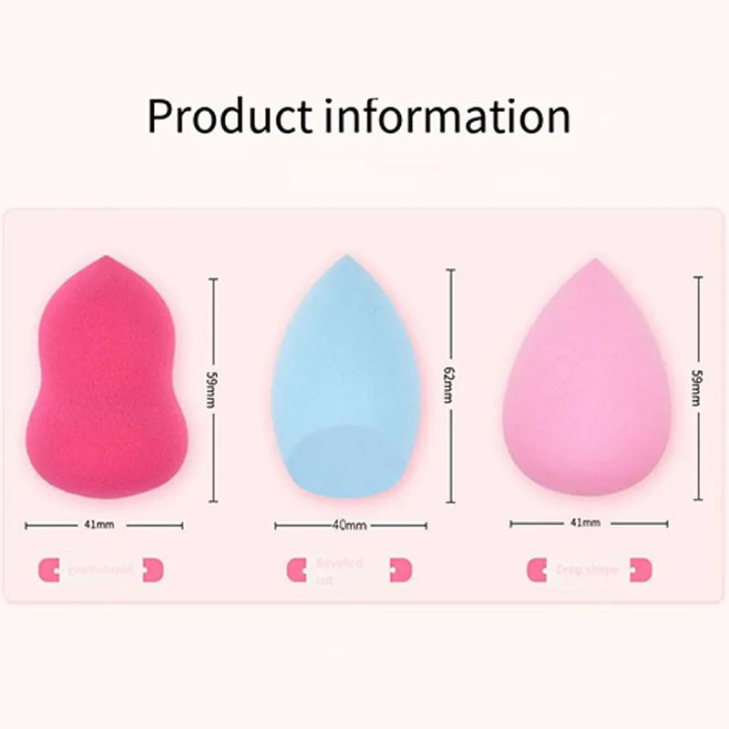 4/8pcs Makeup Sponge Beauty Egg