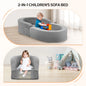 Portable Toddler Sofa Bed - Comfortable Mattress For Children - Safe Bed