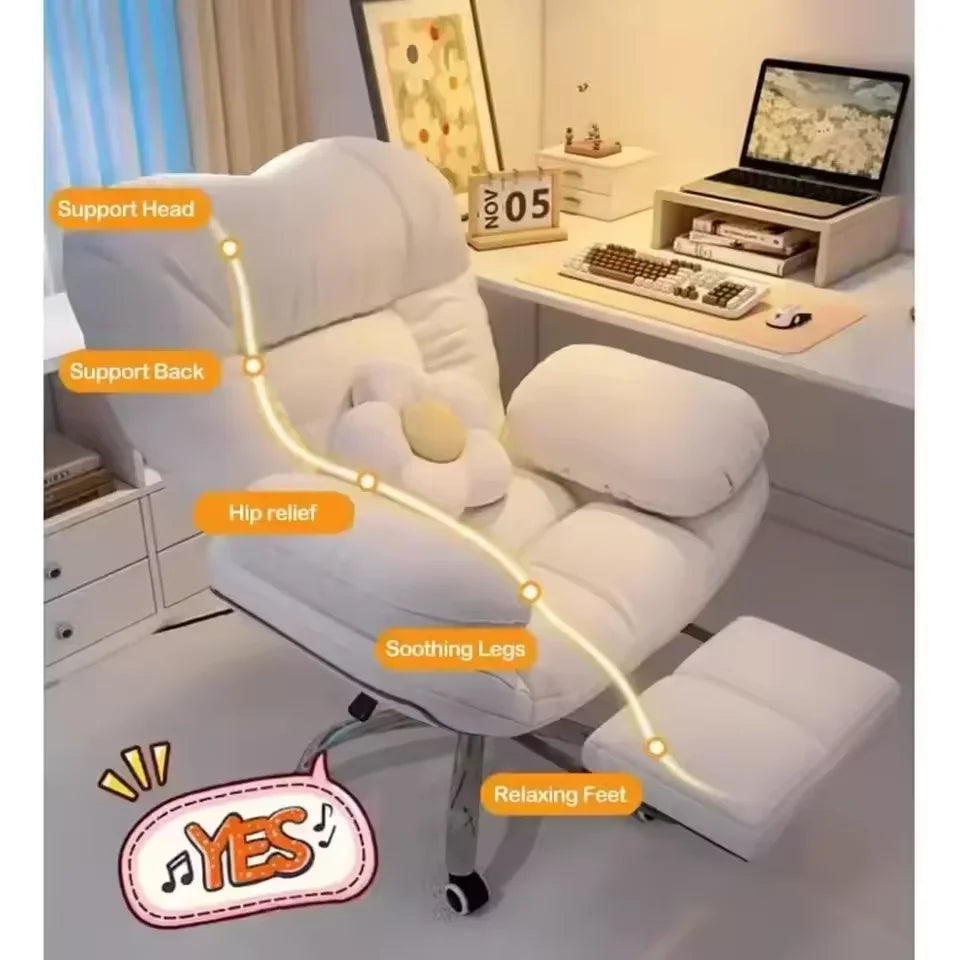 Adjustable Reclining Home Office, Desk Chair - Or Gaming Chair