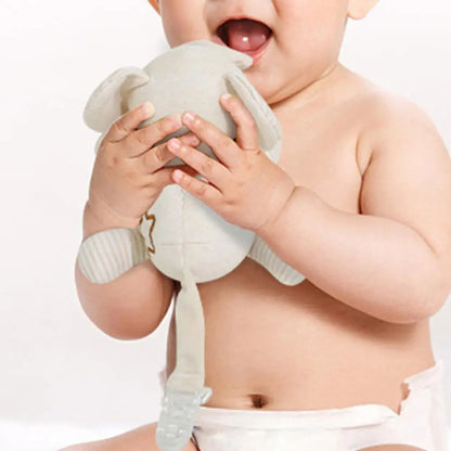 Newborn Baby Pacifier - Silicone - Cute Animal Shapes - Pacifier w/ A Detachable Animal