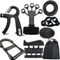 Adjustable Grip Strength Trainer Wrist & Finger Exerciser Hand Grip Strengthener - Muscle Building - Injury Recover Expander Kit