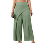 Women's High Waisted Palazzo Pants - Elegant Wide Leg Trousers