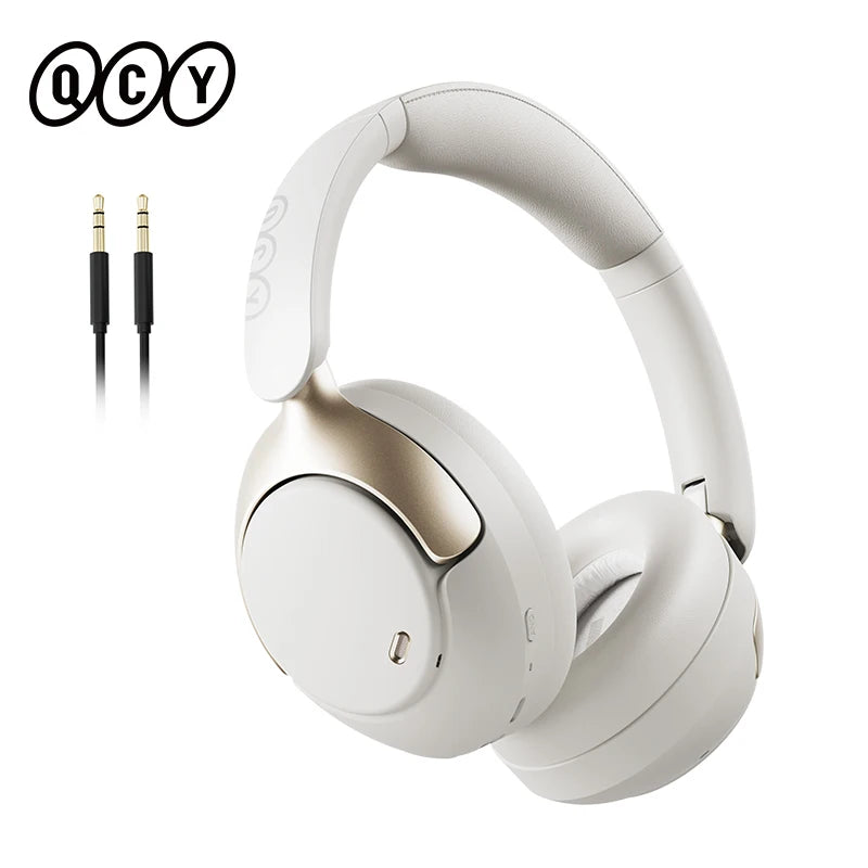 Adaptive ANC Wireless Headphones Over Ear Headset - 50dB with LDAC Hi-Res - Wireless Audio Bluetooth 5.4 Dual Connection
