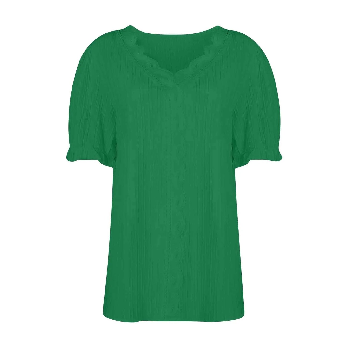 Ladies Summer Hollow Short-Sleeved Tops -Tops For Women, Summer Clothes