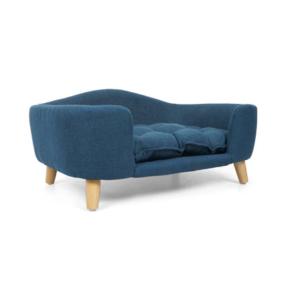 Premium Large Dog Sofa Bed - Luxury Dog Couch with Removable Washable Cushion
