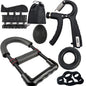 Adjustable Grip Strength Trainer Wrist & Finger Exerciser Hand Grip Strengthener - Muscle Building - Injury Recover Expander Kit