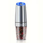 1 or 2pcs Gravity Electric Salt And Pepper Grinder Set - Battery Powered - LED Light - One HandAutomatic Operation