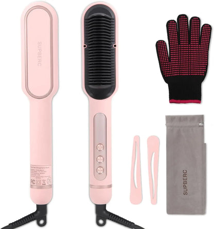 Negative Ionic Hair Straightener Brush