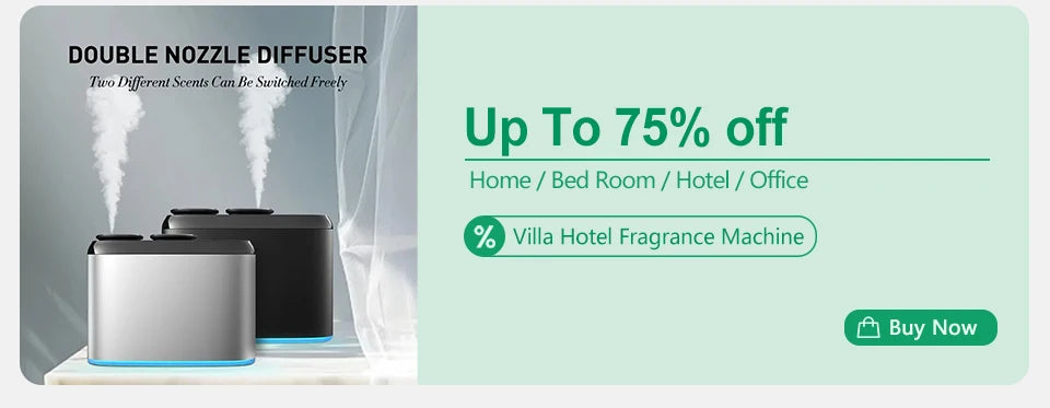 NAMSTE 4000m³ Fragrance Diffuser - Smart Timing Scent Air Machine - HVAC Aroma Diffuser - Electric Air Freshener