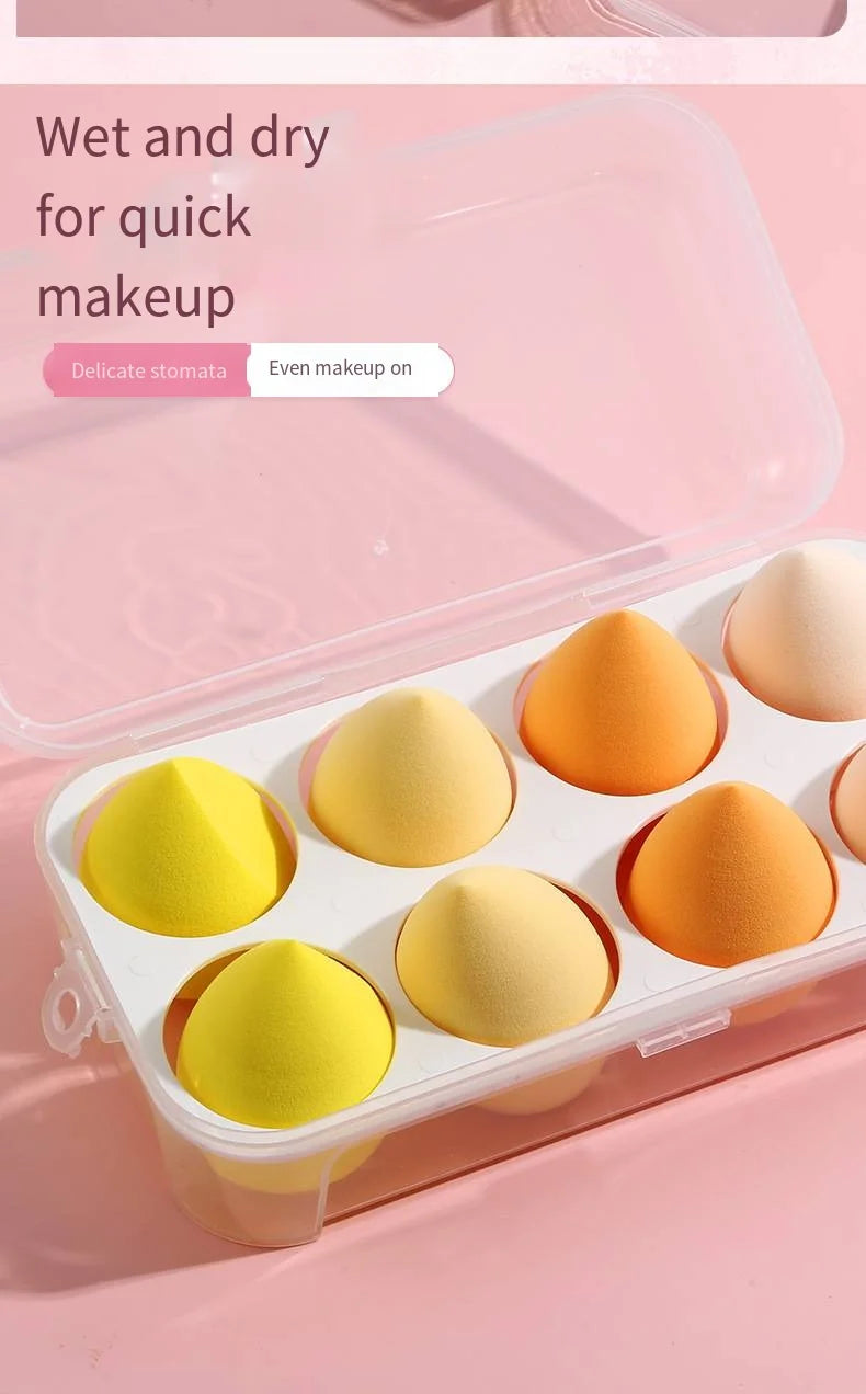 4/8pcs Makeup Sponge Beauty Egg