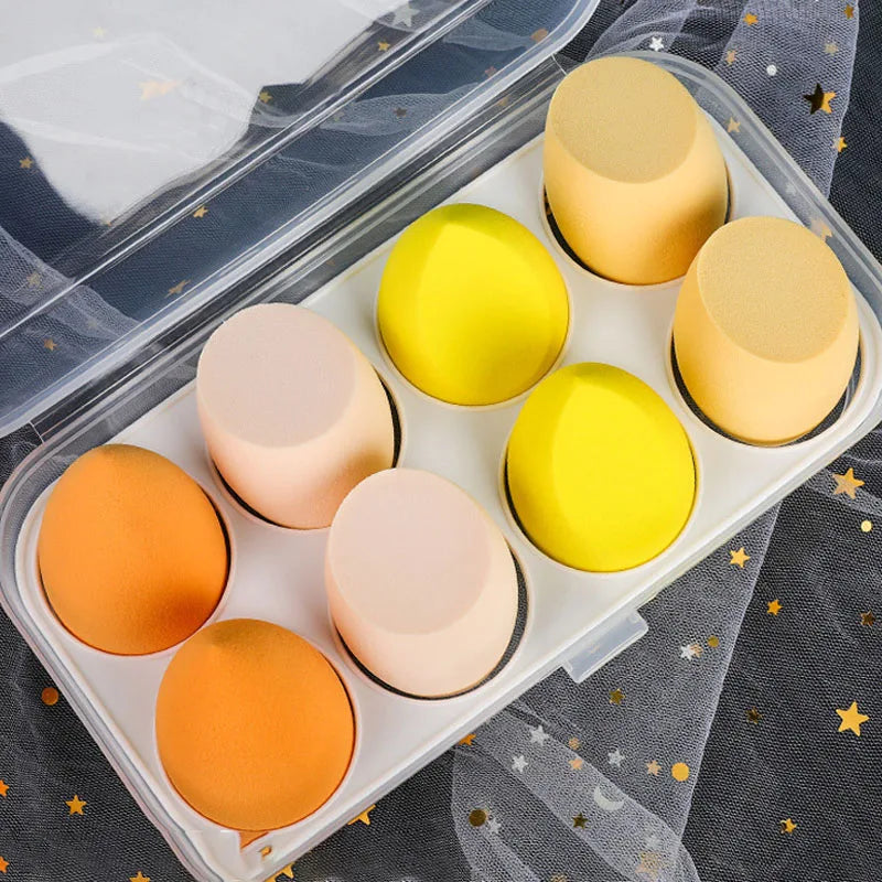 4/8pcs Makeup Sponge Beauty Egg