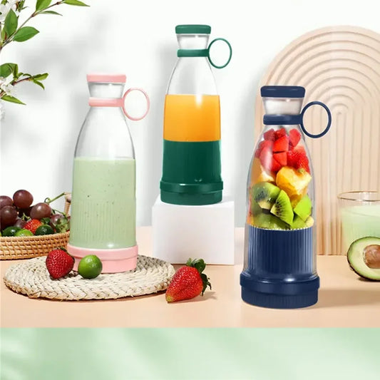 Electric Juice Blender -16FL OZ. - 6 Blades - USB Portable Charger