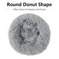 Fluffy Pets Dogs Or Cats Bed - Large Round Bed - Super Warm & Soft - Cat House - Plush Cat Nest - Small Dog Cuddles - 16''-39''