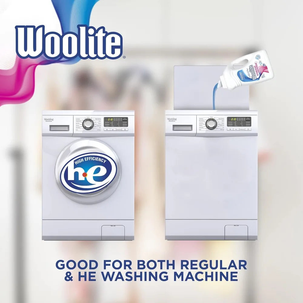 Woolite Damage Defense Liquid Laundry Detergent - Light Fresh Scent - 33 or 66 Loads, 50 or 100 Fl Oz