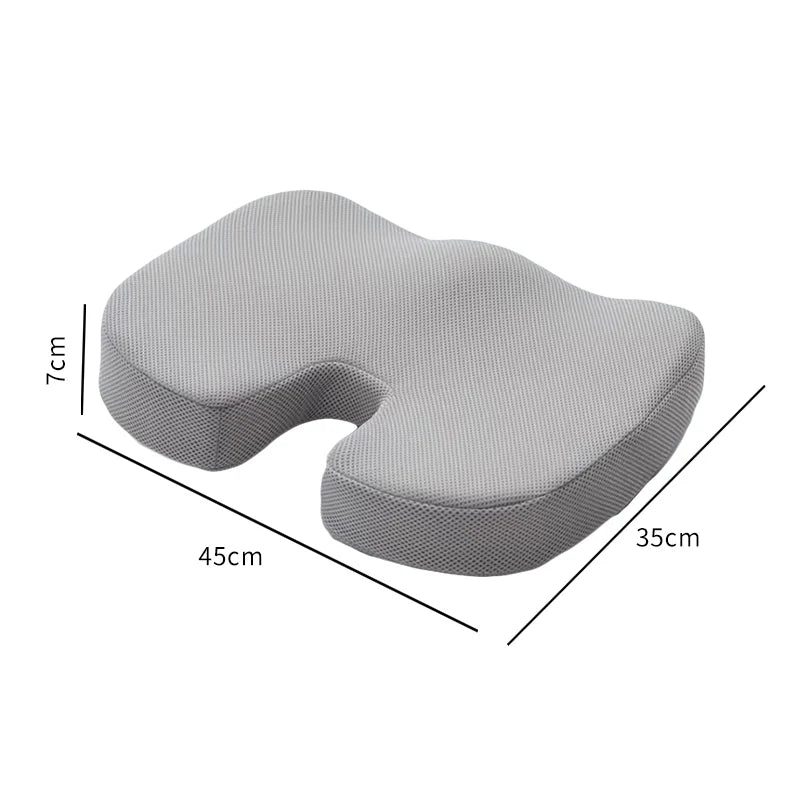 Ergonomic Memory Foam/Cotton Cushion Seat