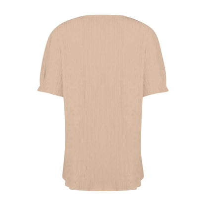 Ladies Summer Hollow Short-Sleeved Tops -Tops For Women, Summer Clothes