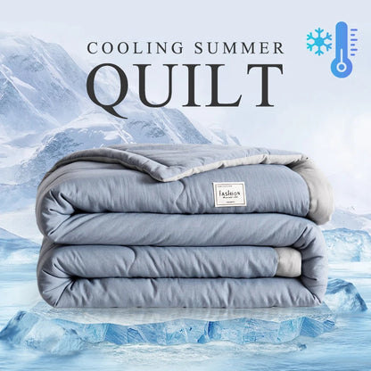 A Summer Quilt That's Lightweight Yet Cozy - Cooling Summer Quilt