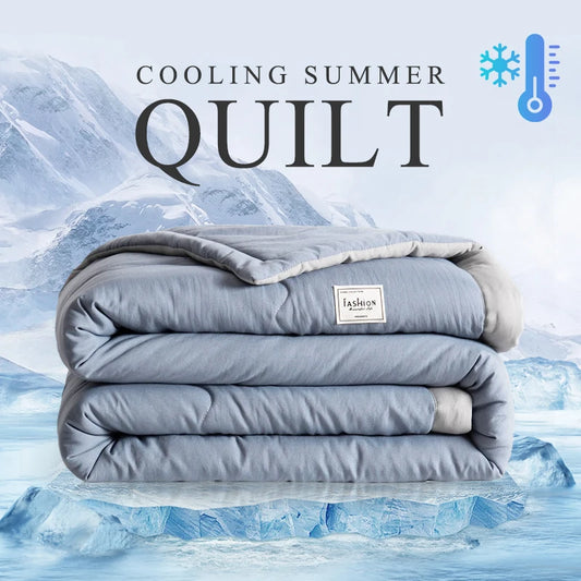 A Summer Quilt That's Lightweight Yet Cozy - Cooling Summer Quilt