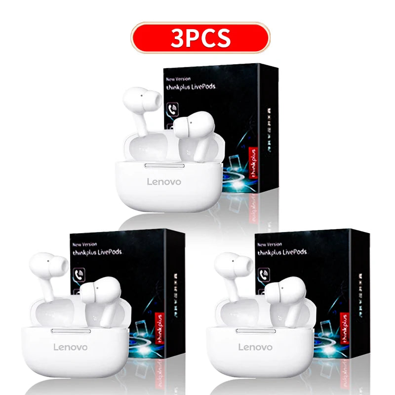 Lenovo ThinkPlus  Wireless Earphones - Bluetooth Headset In-ear Earphones With Microphone For  IOS/Android