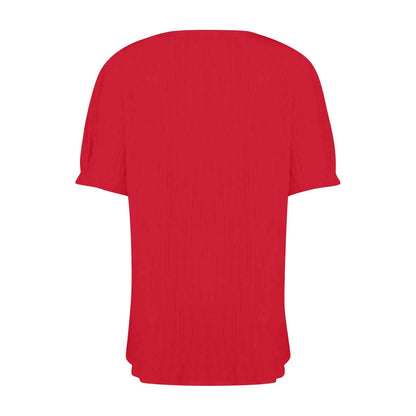 Ladies Summer Hollow Short-Sleeved Tops -Tops For Women, Summer Clothes
