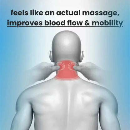 Soothing 3-in-1 Neck Massager - Cervical Pillow - Hot Compress - Vibration Massage - Neck Traction - Spine Support