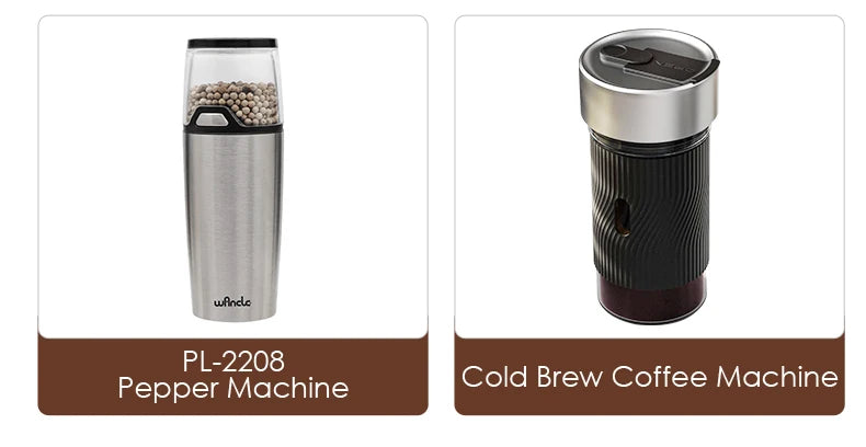 200w High-Power Coffee Bean Grinder - 11 Different Levels Of Grinds - 220V/120V