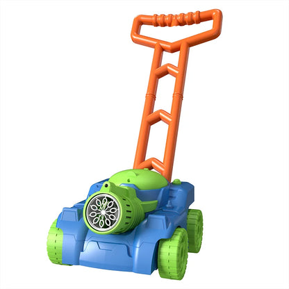 Automatic Lawn Mower Bubble Machine - Bubble Blower - Baby Activity Walker for Outdoors - Kids Toys For Children