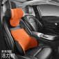 Memory Cotton Neck & Car Seat Pillow Support - Auto Lumbar Cushion - Comfortable and Breathable Car Headrest & Lumbar Support