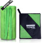Quick-Drying Micro Fiber Sports Towel - 40"x80" - Swimming, Gym, Fitness, Camping, Running, Beach, Etc.
