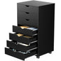 7 Drawer Dressers - Storage Rolling Cabinet - Wooden