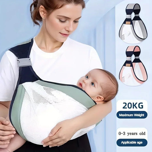 3D Mesh Baby Wraps - Adjustable Toddler Shoulder Strap -