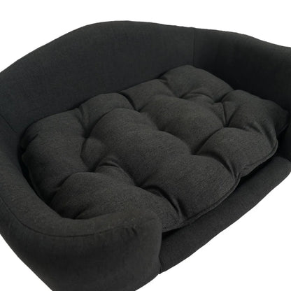 Premium Large Dog Sofa Bed - Luxury Dog Couch with Removable Washable Cushion