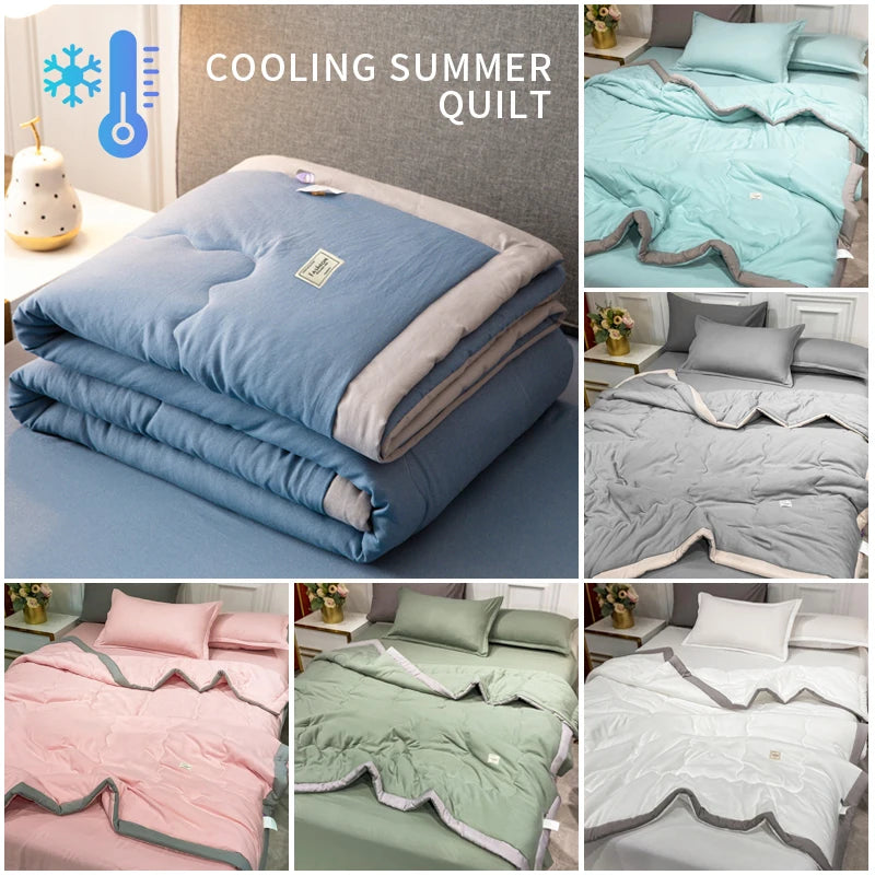 A Summer Quilt That's Lightweight Yet Cozy - Cooling Summer Quilt