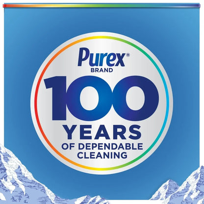 Purex Laundry Detergent - Mountain Breeze 250oz 192 Loads - Heavy Duty Stain Removal - All Purpose Clean