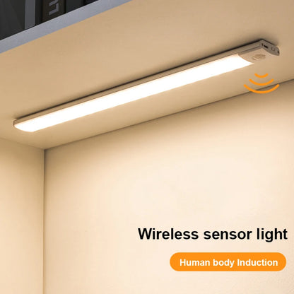 Magnetic LED Cabinet Lights - Motion Sensor Wireless USB - 3 Colors Lights