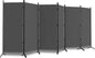 6 Panel Room Partition Foldable Privacy Screen