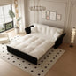 74.8" Queen Pull Out Sofa Bed, 3 in 1 Convertible Sleeper Sofa