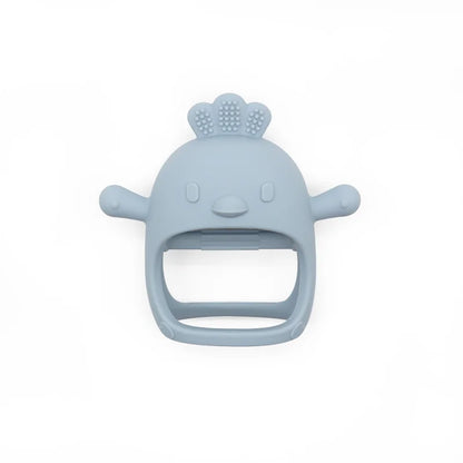 1PC Baby Silicone Teether Toys - Chick Shape - Hollowed Out - Baby Care Equipment - Chewing Training Baby Products