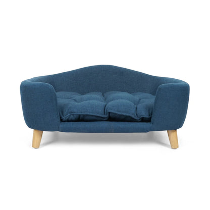 Premium Large Dog Sofa Bed - Luxury Dog Couch with Removable Washable Cushion