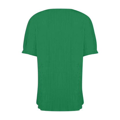 Ladies Summer Hollow Short-Sleeved Tops -Tops For Women, Summer Clothes