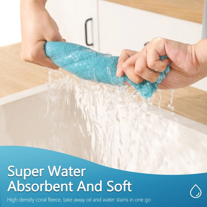 Household Clean Set of 12 or 18 Piece - Soft & Highly Absorbent - Perfect for Kitchen & Bathroom - Multi functional for Home Use