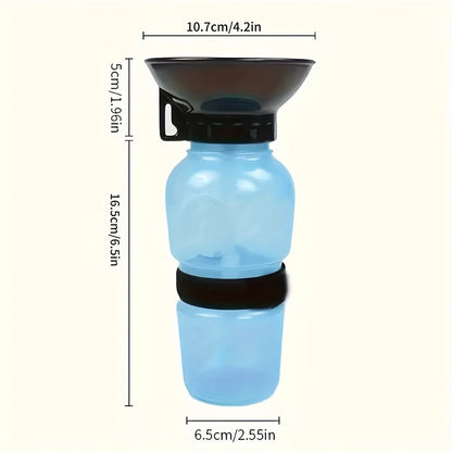 Dog & Cats Water Bottle - Portable Travel Water Bottle Dispenser